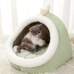 Fortune Pet Bed for Cats - Self-Warming, Comfortable & Washable